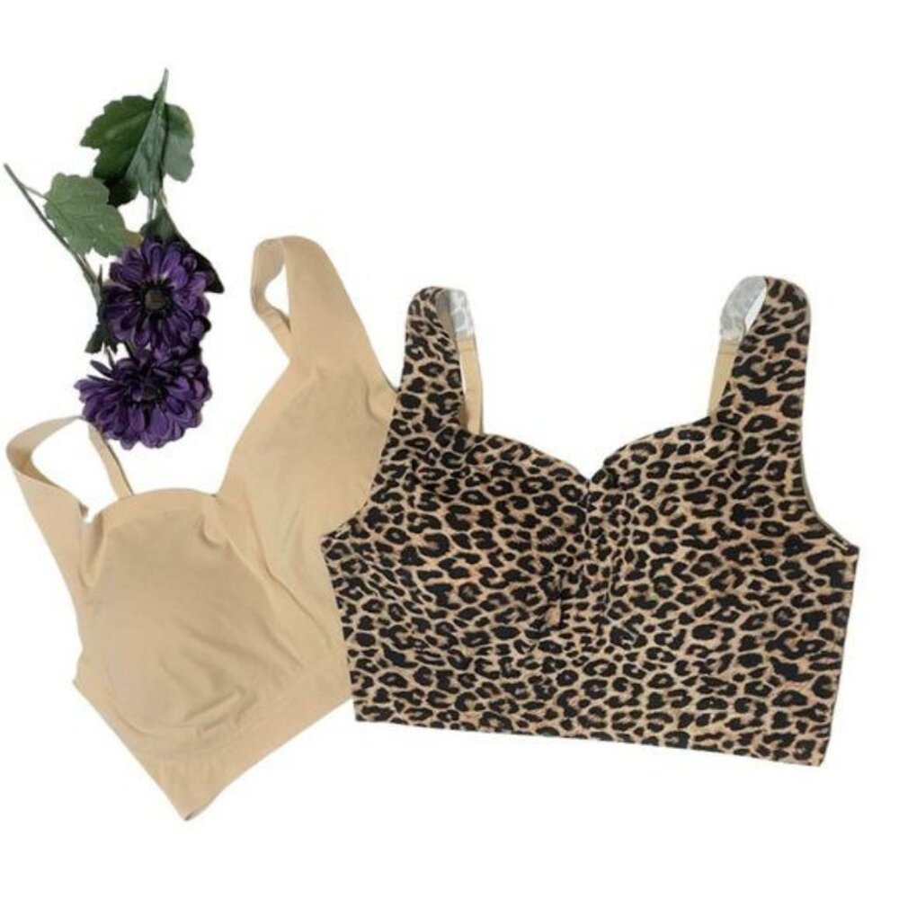 Rhonda Shear Infinity Edge Body Bra2 Pack LARGE (RS-16)